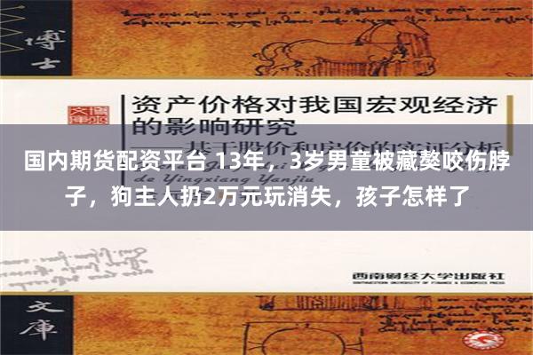 国内期货配资平台 13年，3岁男童被藏獒咬伤脖子，狗主人扔2万元玩消失，孩子怎样了