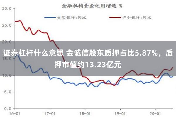 证券杠杆什么意思 金诚信股东质押占比5.87%，质押市值约13.23亿元